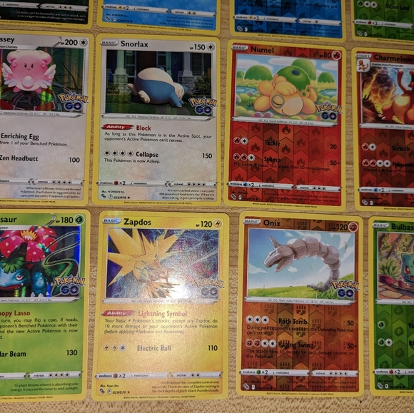 Pokemon Go holo and reverse bundle - Picture 5 of 6